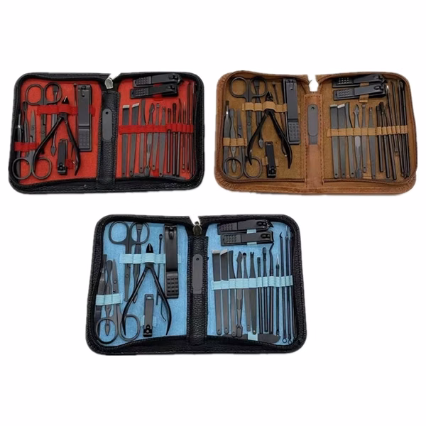 26 in 1 Manicure Set Nail Clippers Pedicure Kit