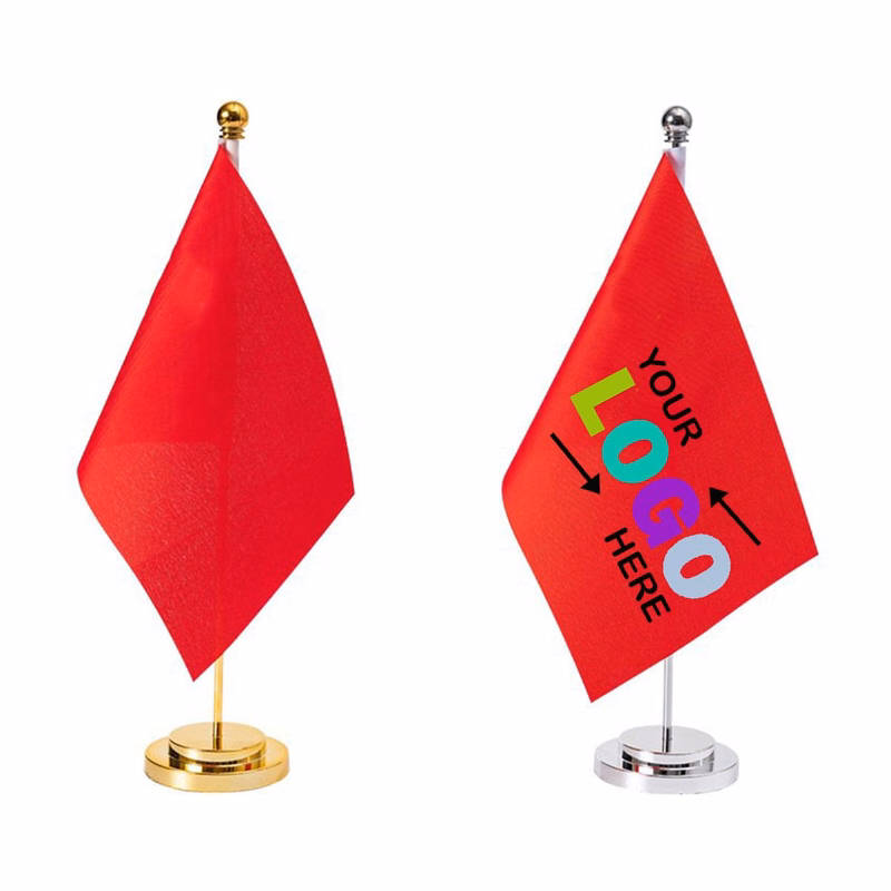 Soccer Competition Themed Customized Sports Team Decorative Desk Flag
