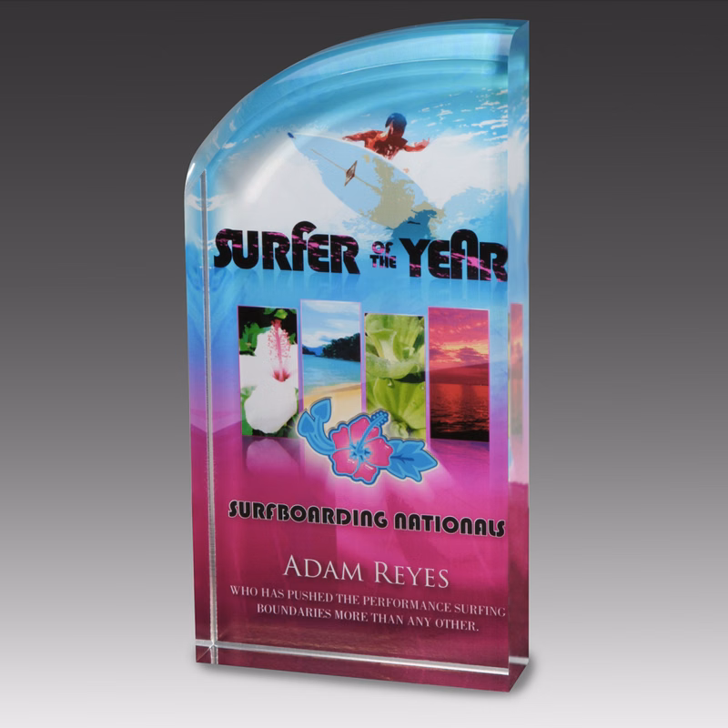 7" AcryliPrint HD Radiance Award
