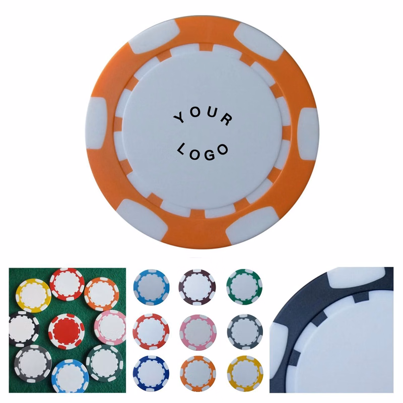 Plastic Poker Chips Set for Casino Games