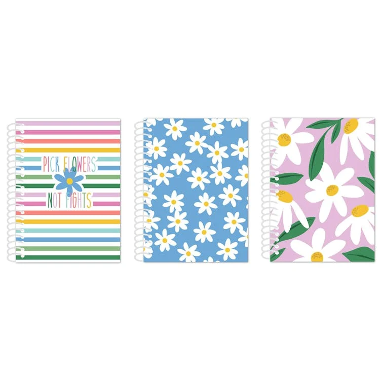 Fat Books - 3 Covers 150 Sheets 5.5" X 4" 1