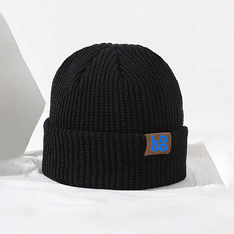 Casual Simple Acrylic Knitted Winter Beanie