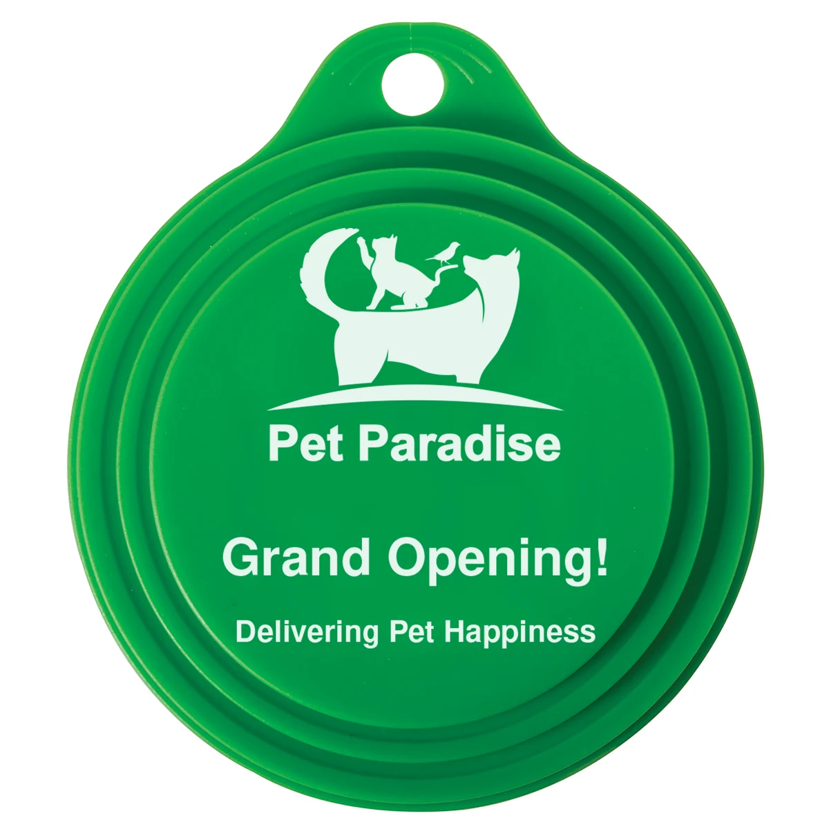 Green Pet Canned Food Lid (3.375" x 0.5") 1
