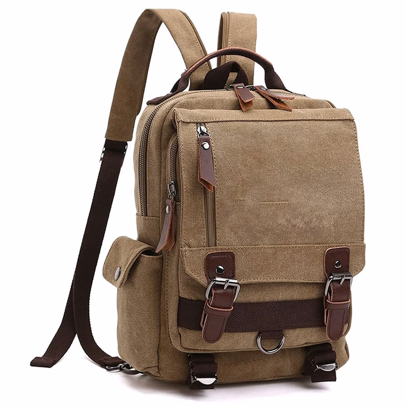 Canvas travel Cross-Body bag