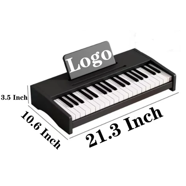 MOQ 1 Children's Teaching Wooden 37-Key Piano 1