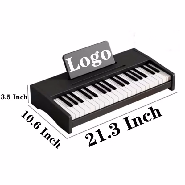 MOQ 1 Children's Teaching Wooden 37-Key Piano