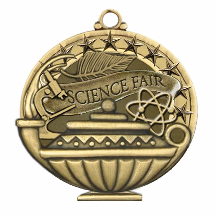 Science Fair Academic Performance Medallion (2")