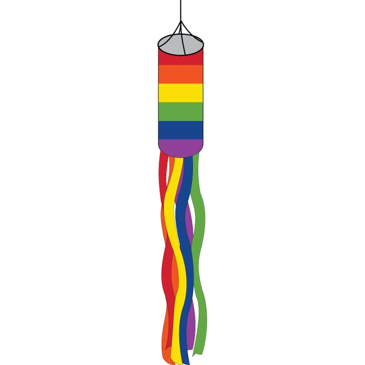 Rainbow Windsock 1
