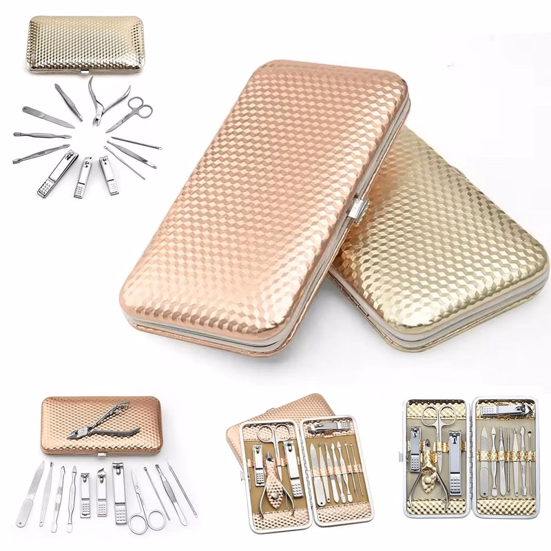 Stainless Steel Nail Scissors Kit 12 Pieces