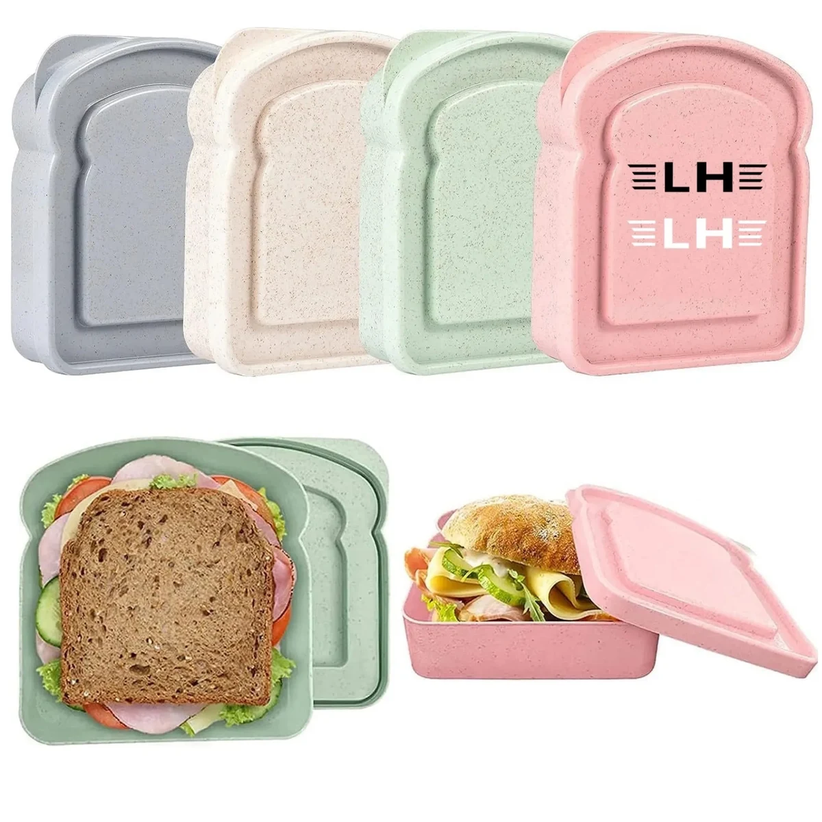 Toast Shape Sandwich Box 1