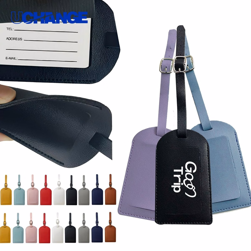 Leather Luggage Tag
