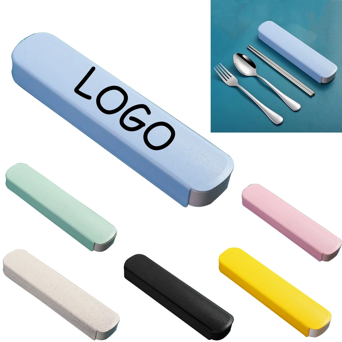 Reusable Portable Stainless Steel Cutlery Set 1