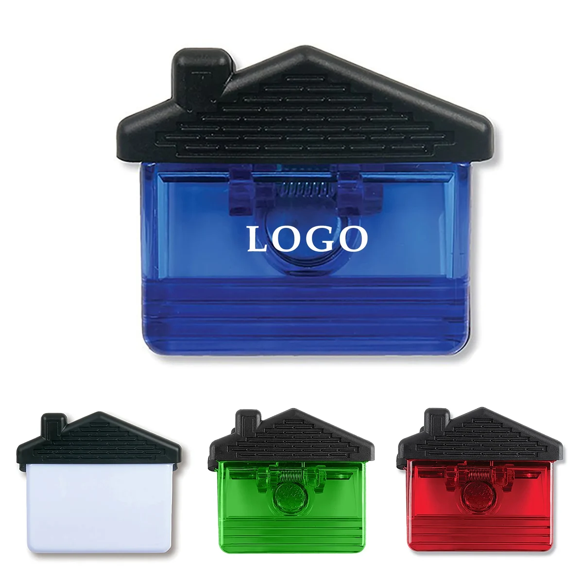 Jumbo House-shape Magnetic Memo Clip 1