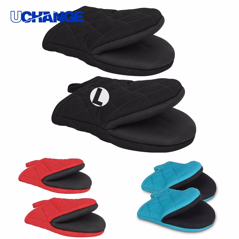 Kitchen Oven Gloves Heat Protection Pair