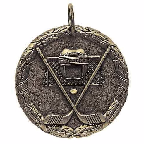 Hockey XR100 Series Medal, 1 1/4"