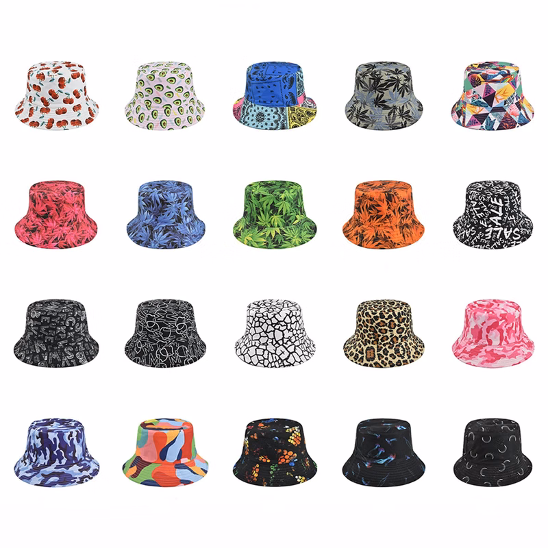 Fisherman's hats in a variety of colors