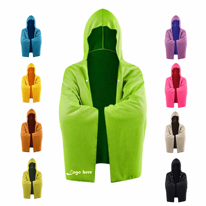 Instant Cooling Hooded Beach Towel