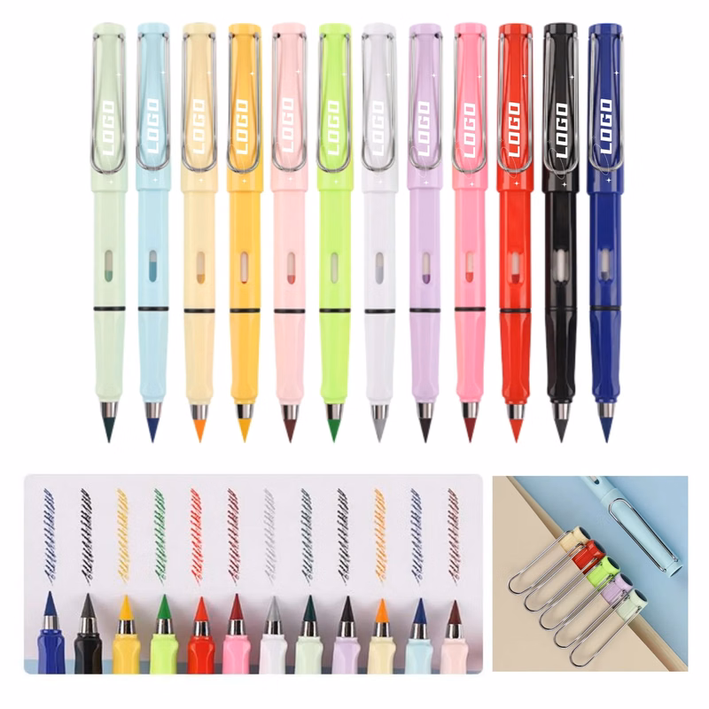 Inkless Colorful Erasable Pencil With Eraser