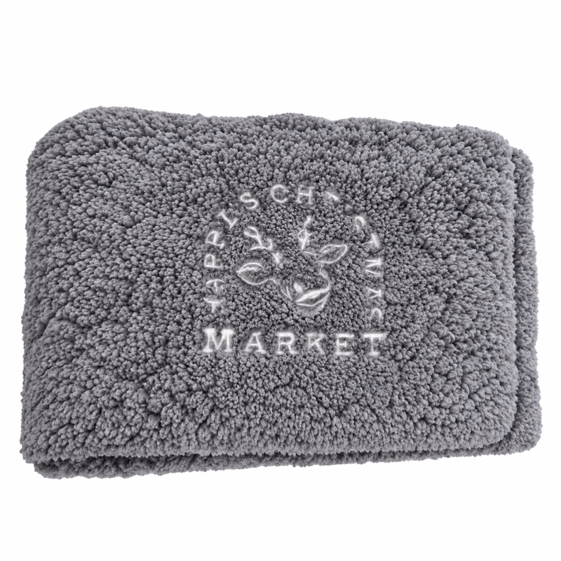 Sherpa Blanket 225G Frosted Polyester , 50" x 60"