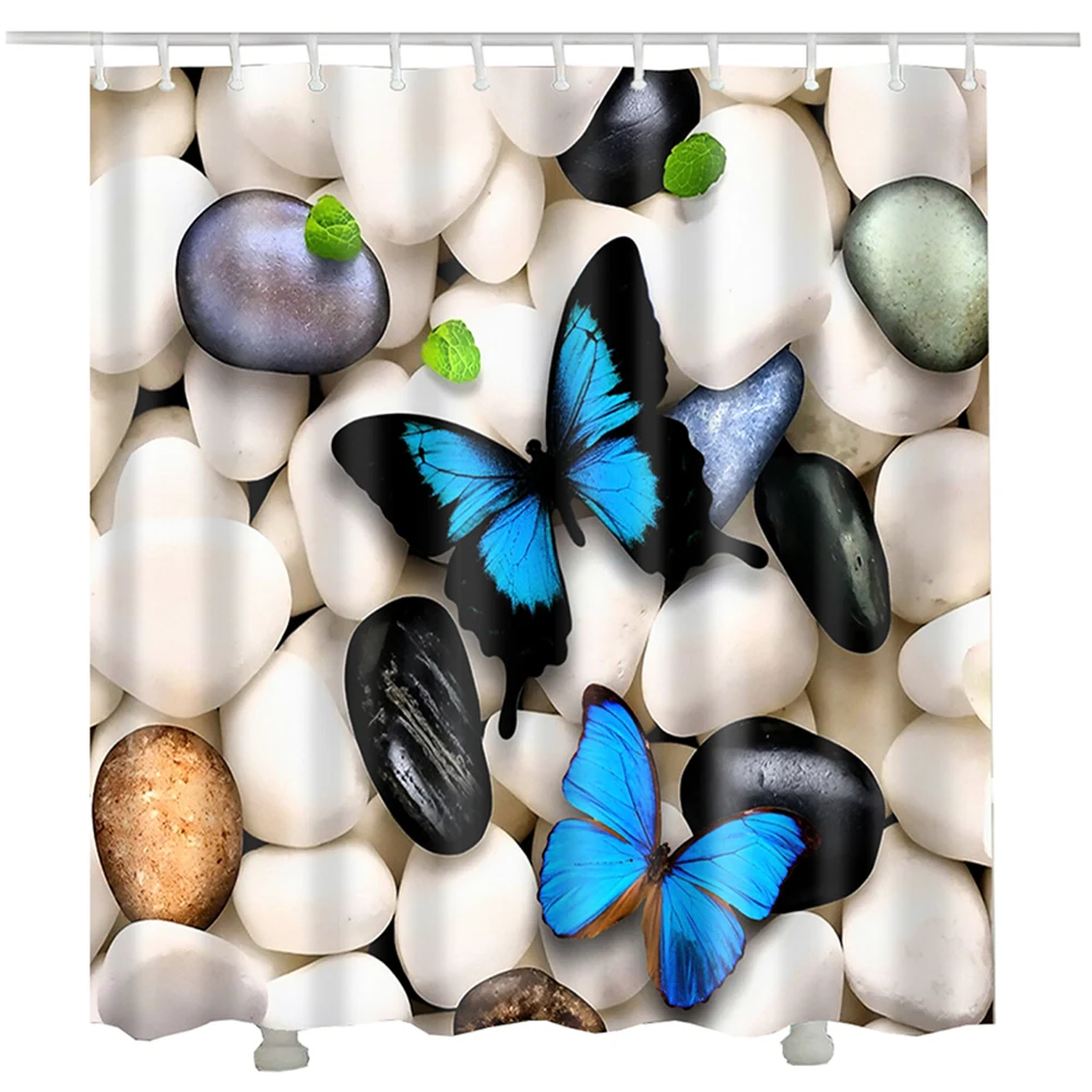 Full Color Printing Shower Curtain 1