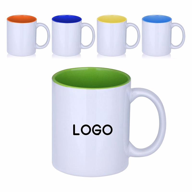 12 Oz. Two-Tone Ceramic Cup Coffee Mug