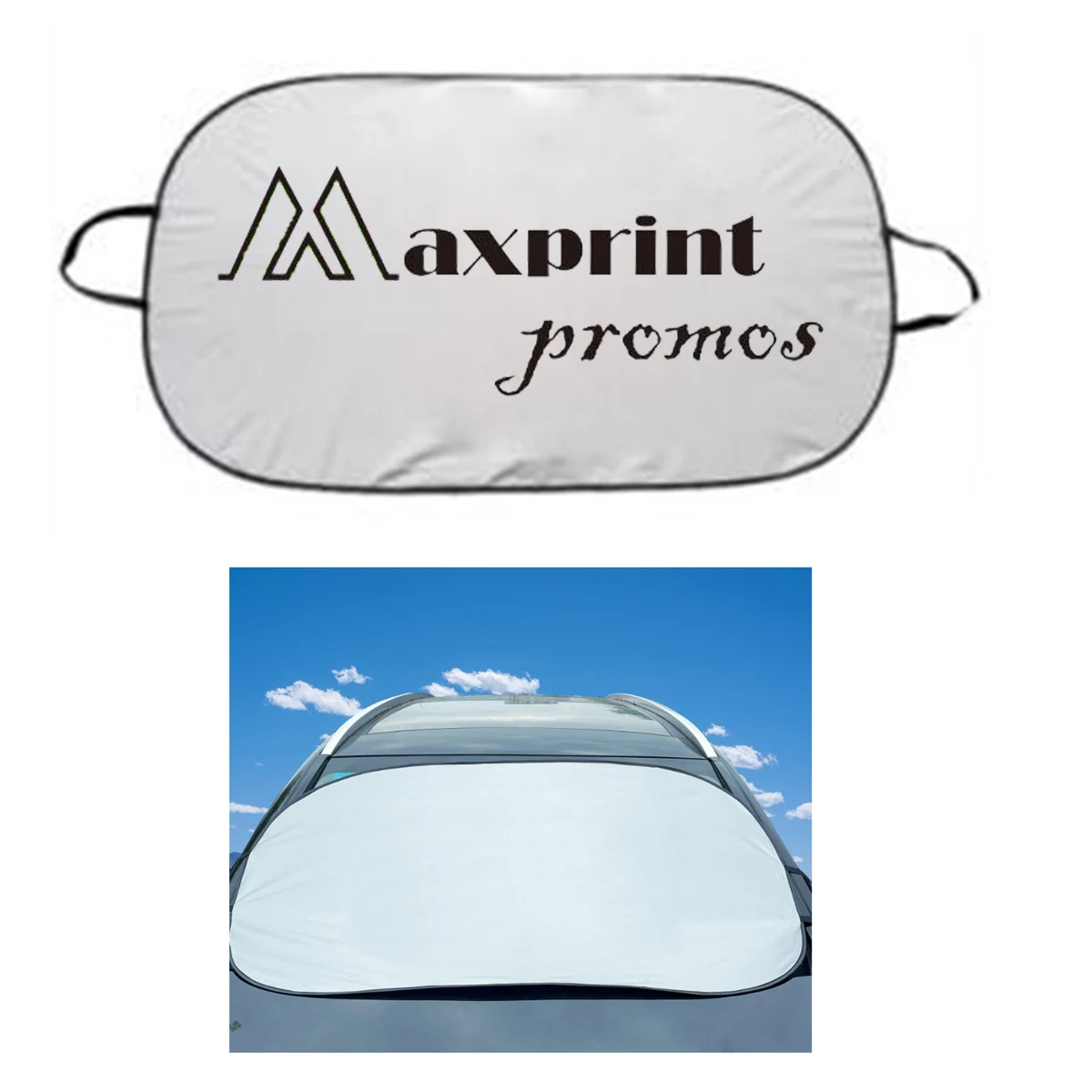 Custom Printed Advertising Car Sunshade 1