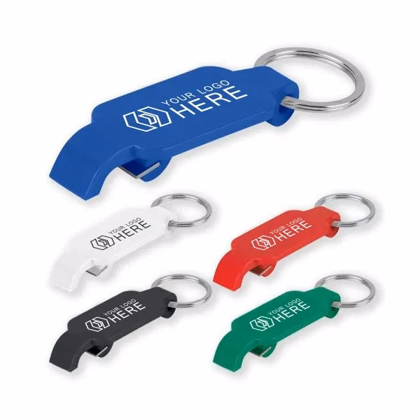 Custom Slim Bottle Opener Keytags