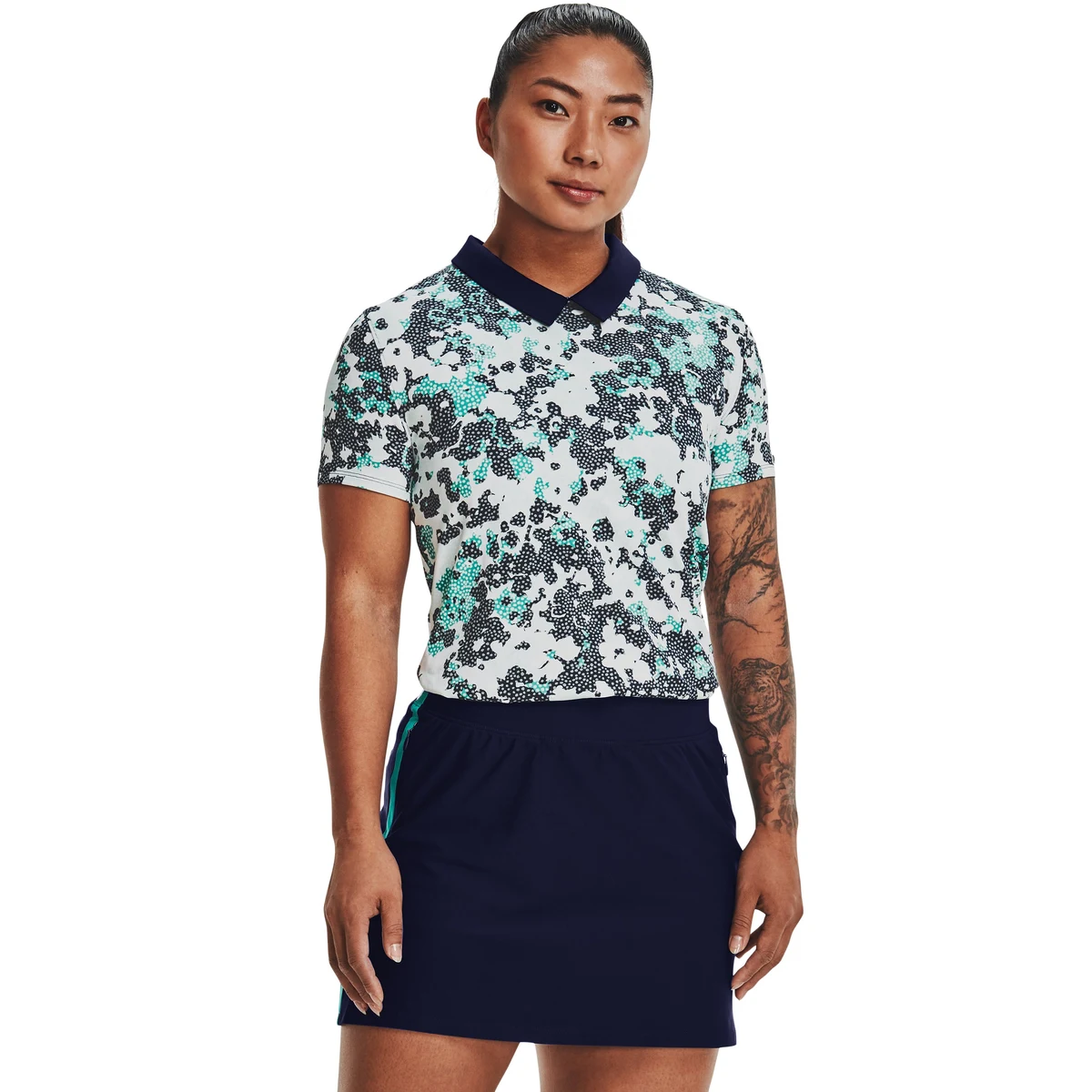 UA Zinger Rise Women's Short Sleeve Polo 1