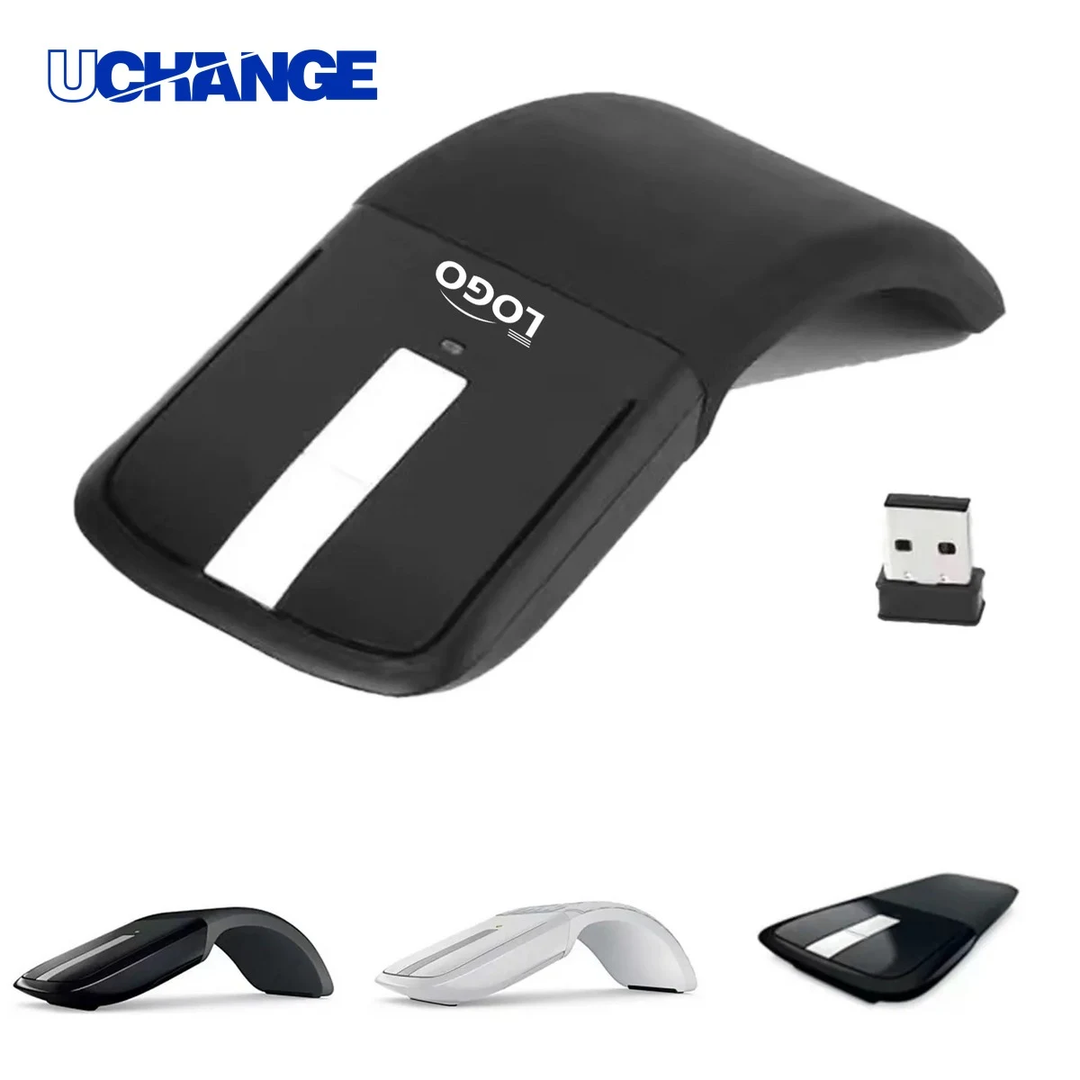 Arc-Shaped Foldable Wireless Mouse 1