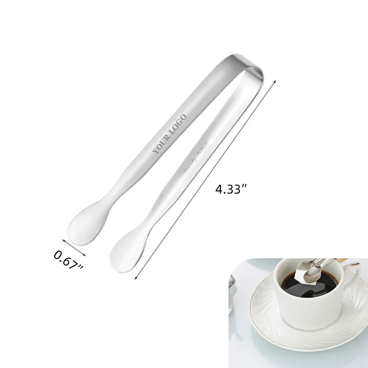 MOQ 10 pcs Stainless Steel Food Tongs 1