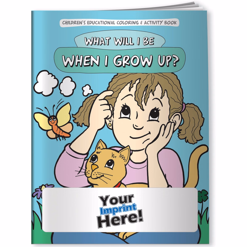 Coloring Book - What Will I Be When I Grow Up