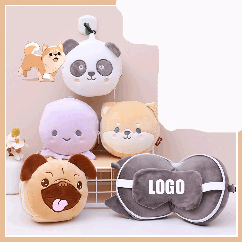 Lifestyle Travel Pillow Set with Eye Mask
