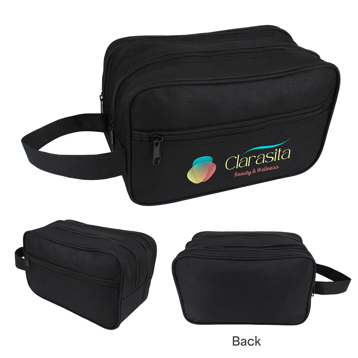 Double Zipper Toiletry Bag 1