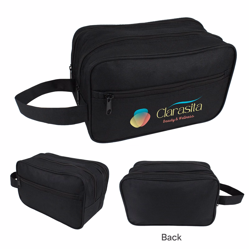 Double Zipper Toiletry Bag