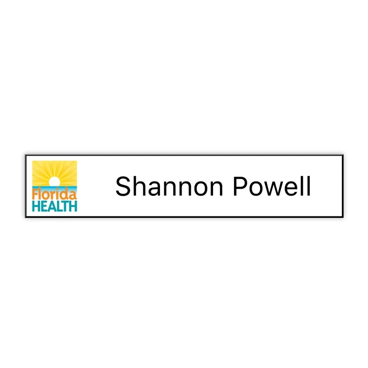 Name Plate w/UV Inkjet Logo & Engraved (20-29 Sq. Inches) 1