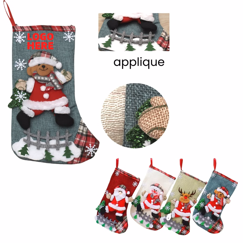 Christmas Decoration Stocking Bag