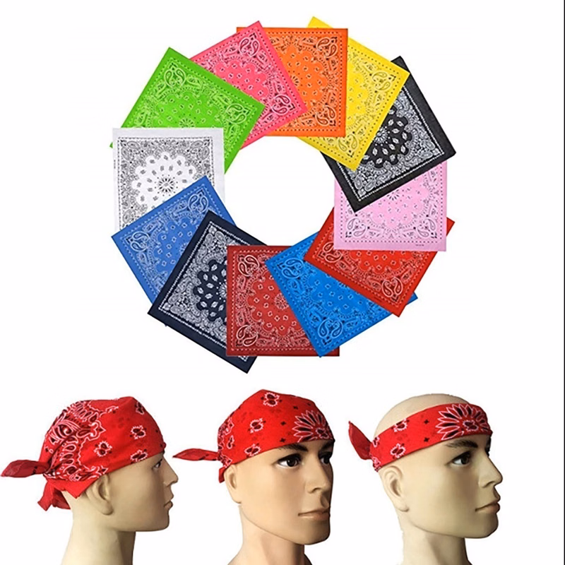 22" 100% Cotton Bandana
