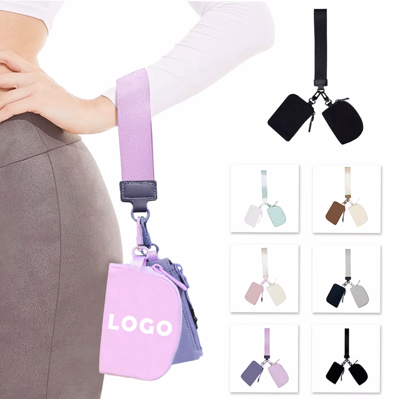Nylon Wrist Coin Purse