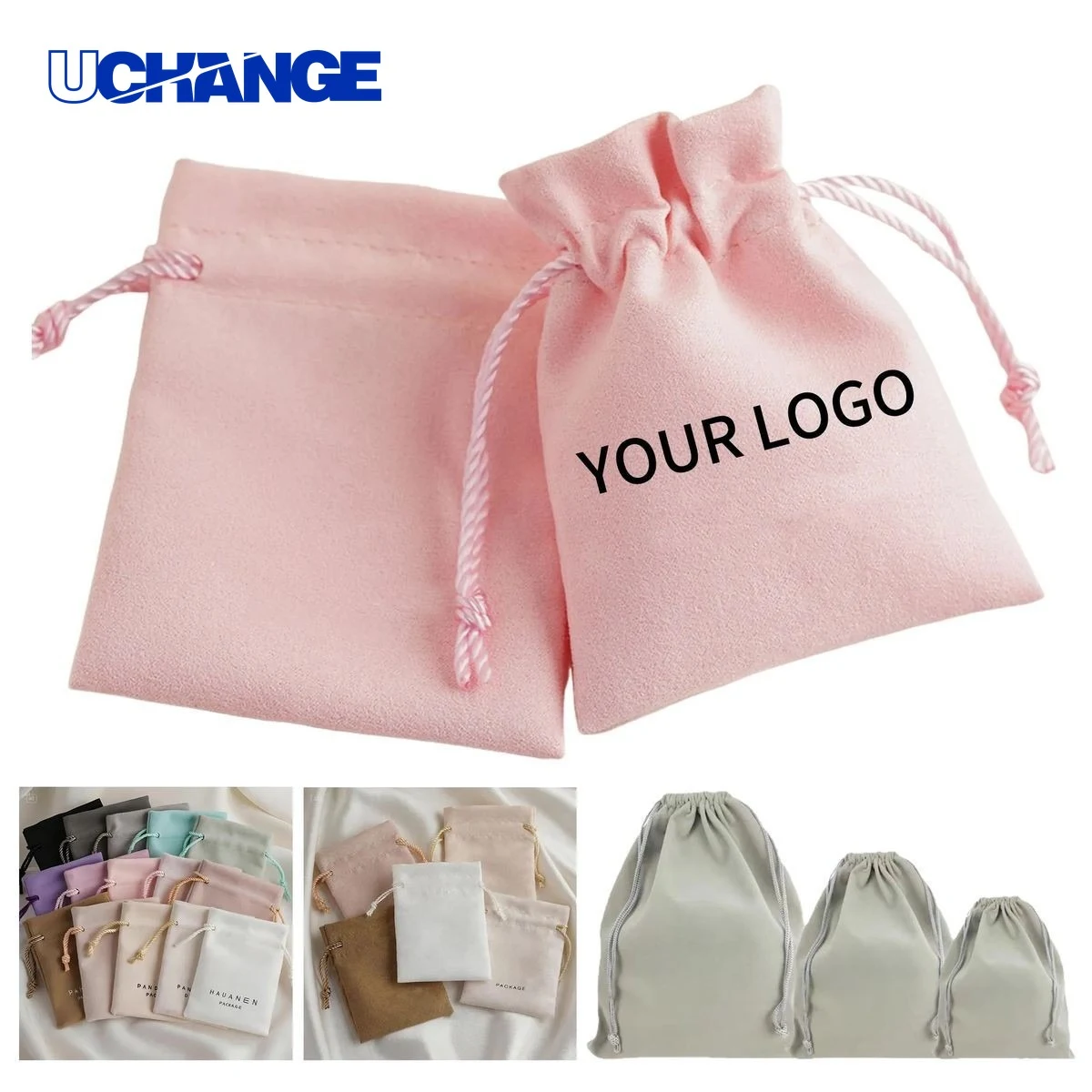 Reusable Flannel Pouch Case for Events 1