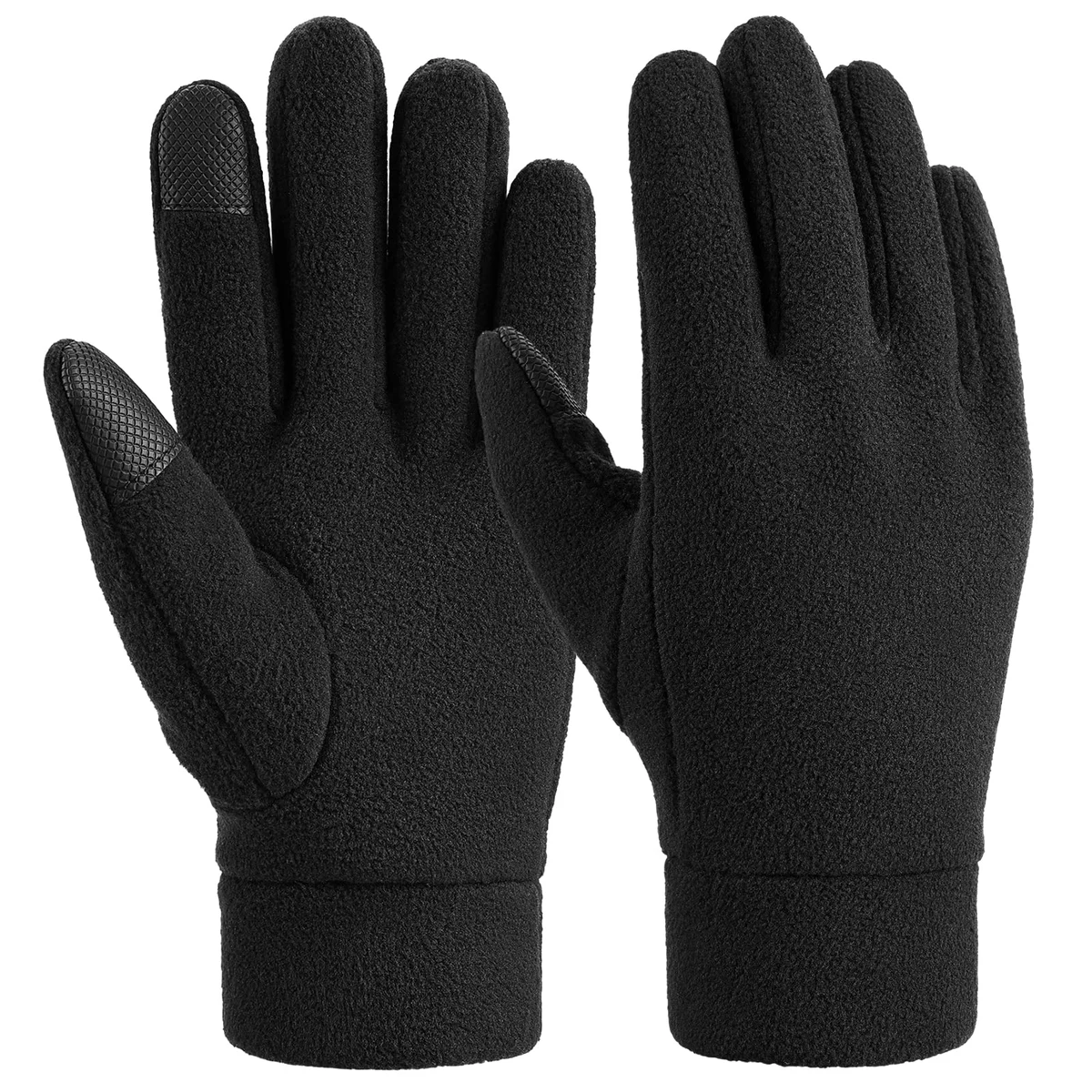 Polar Fleece Touchscreen Grip Gloves 1