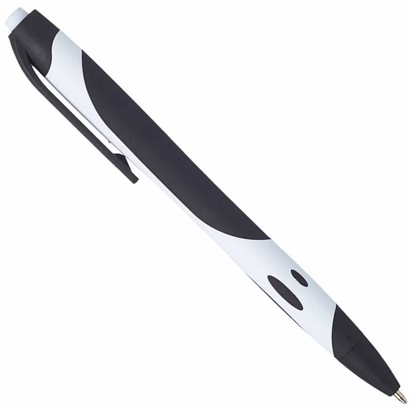 Rubberized Plastic Ballpoint Pen