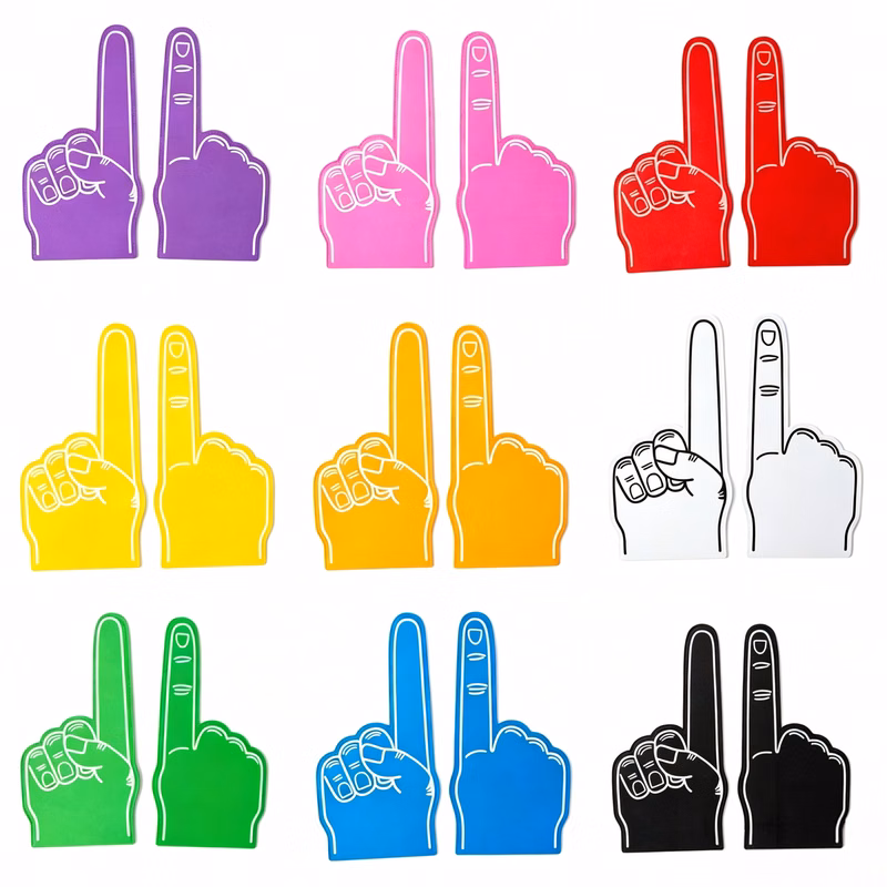 EVA Foam Oversized Cheer Hand Glove For Sports Events & Parties