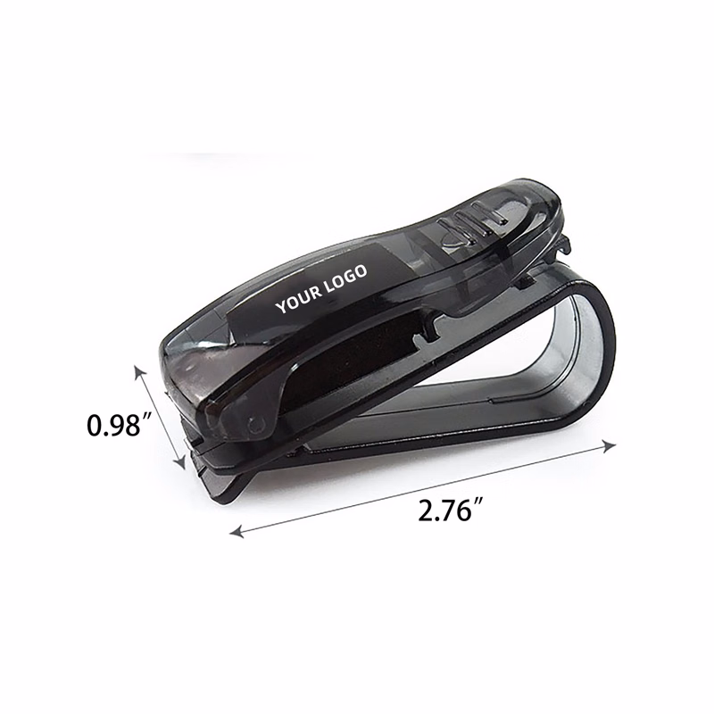 Car glasses clip multifunctional car sunglasses holder in-car eye box creative car sun visor storage