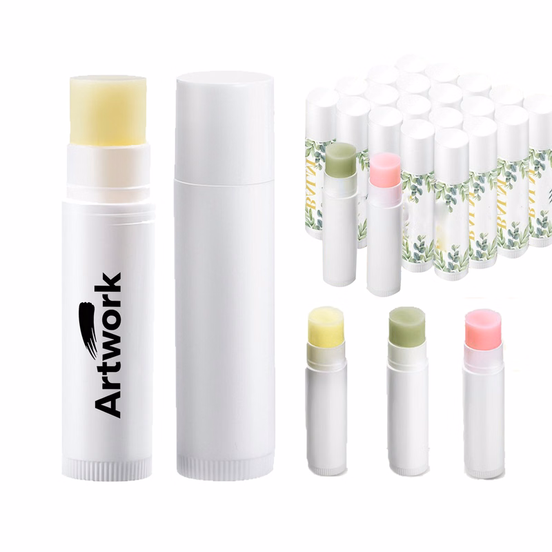 Anti Cracking Moisturizing White Tube Lip Balm