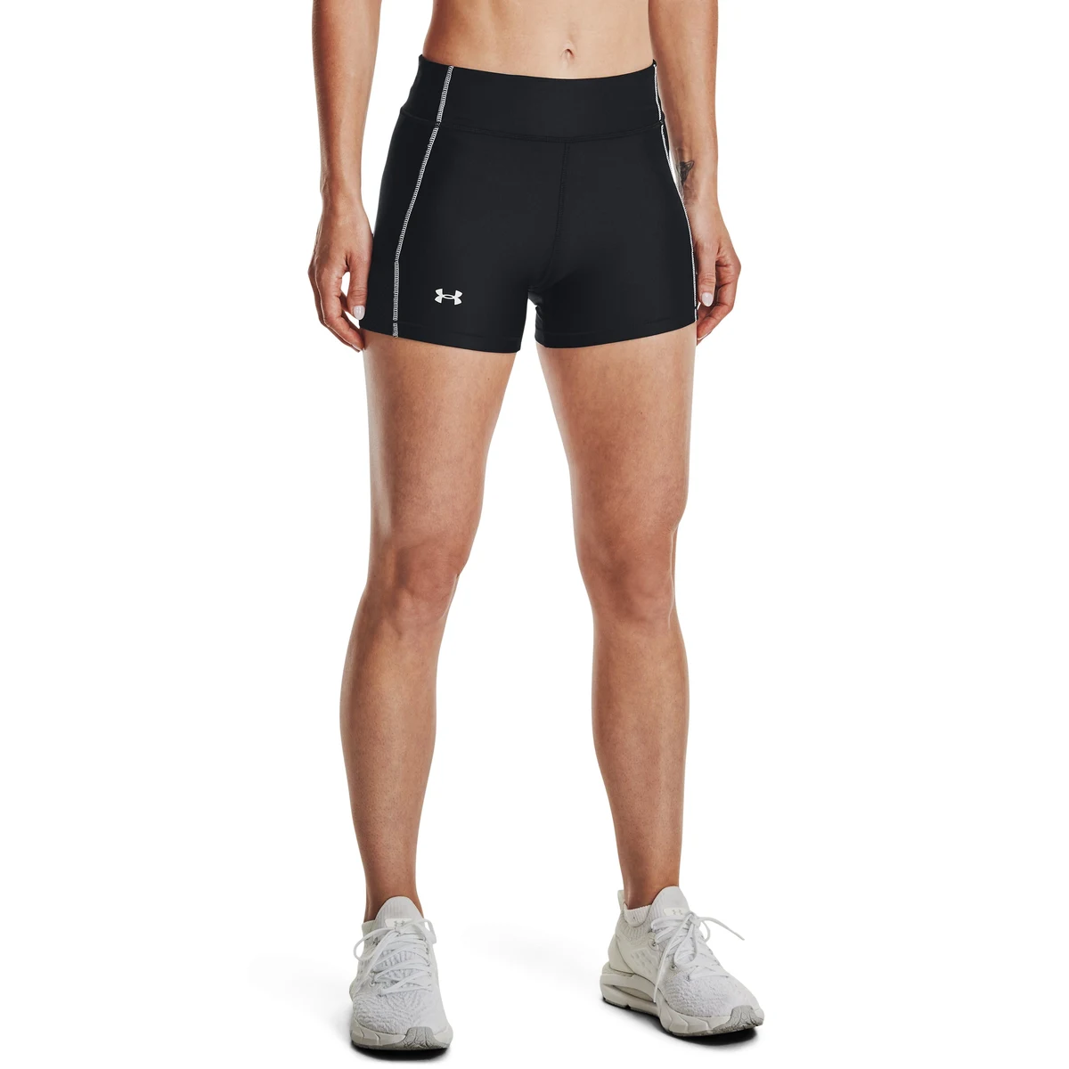 Women's HeatGear Mid-Rise Shorty 1
