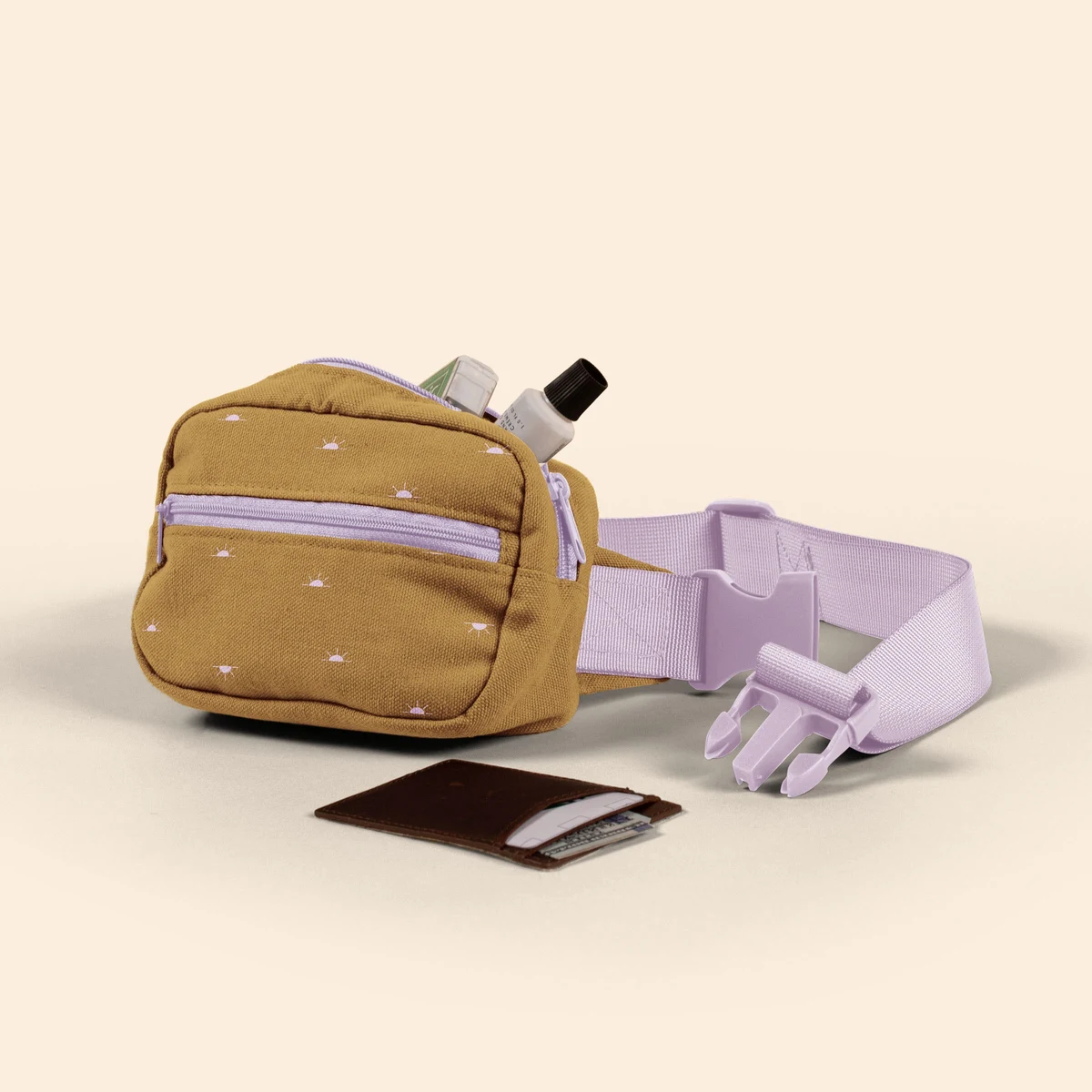SMALL HIP BAG - COLORED CANVAS 1