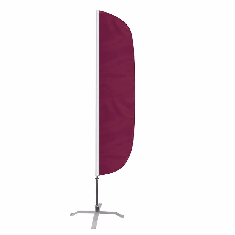 Blank 200D Nylon Feather Flags 12' x 2.5'