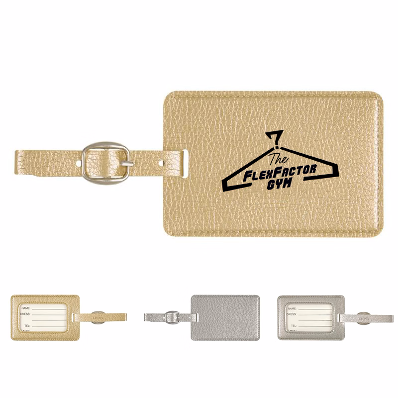 Metallic Luggage Tag