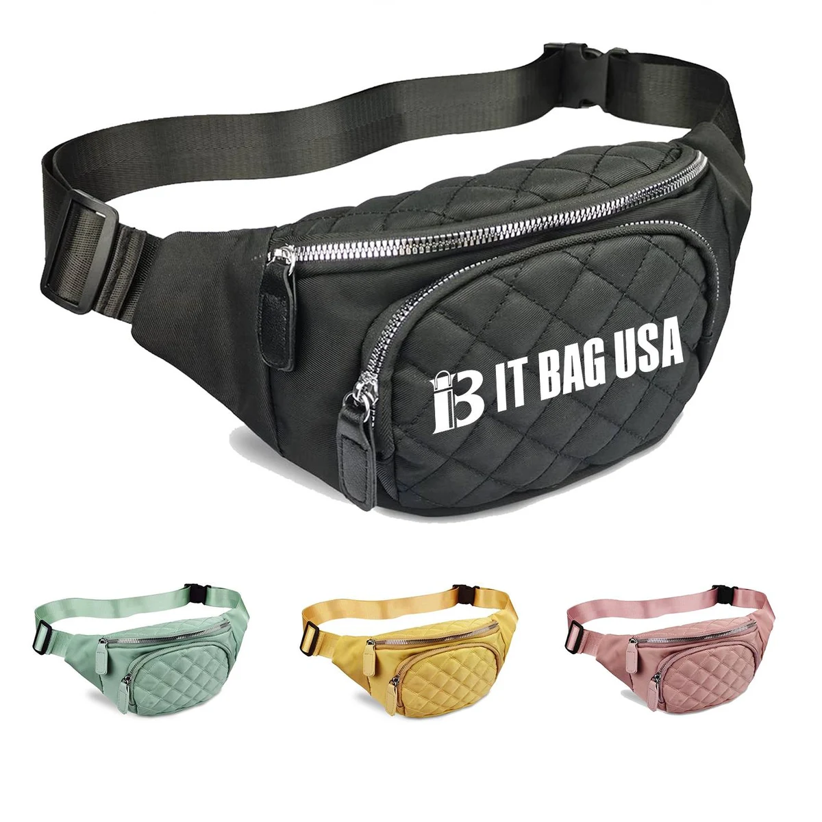 Nylon Fashion Crossbody Fanny Packs Belt Bag 1