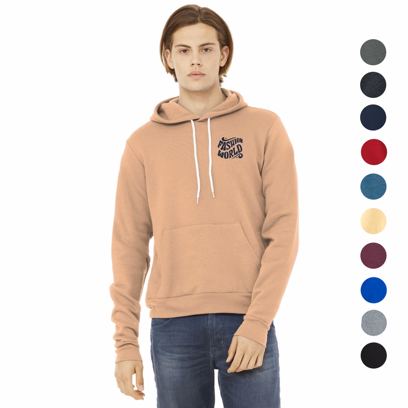 BELLA+CANVAS Unisex Sponge Fleece Pullover Hoodie 7 oz.